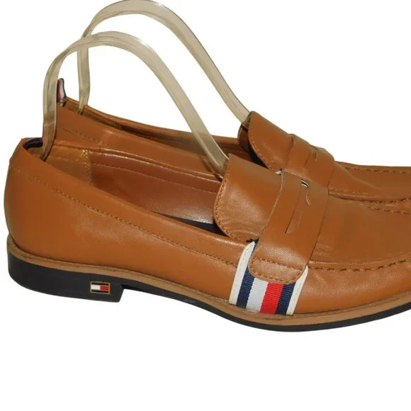 Tommy Hilfiger Karvel Leather Penny Loafers Size 8M - Picture 3 of 9